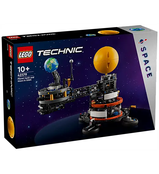 Lego kocke Technic Planet Zemlja in Luna v orbiti 42179