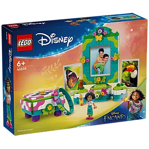 Lego kocke Disney Mirabelin okvir za slike i kutija za nakit 43239