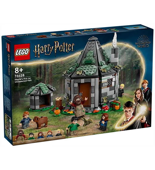 Lego kocke Harry Potter Hagridova koča: Nepričakovani obisk 76428