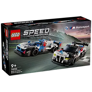 Lego kocke Speed Champions Trkaći automobili BMW M4 GT3 i BMW M Hybrid V8 76922