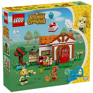 Lego kocke Animal Crossing Isabella u posjetu 77049