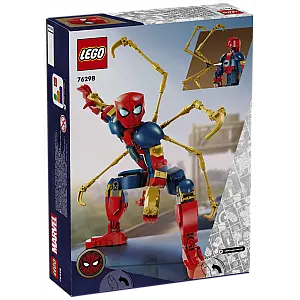 Lego kocke Super Heroes Figura Iron Spider-Mana za slaganje 76298