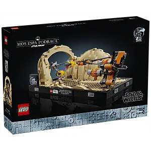 Lego kocke Star Wars Diorama Mos Espa Podrace 75380