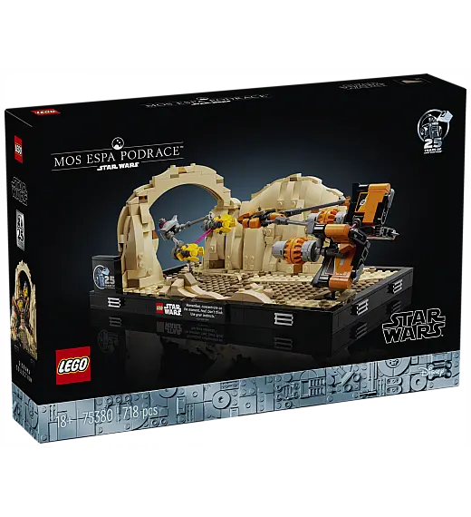Lego kocke Star Wars Diorama Mos Espa Podrace 75380 Lego