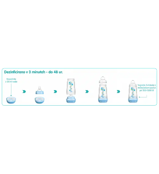 MAM plastična boca Anti-colic 260ml izbor MAM
