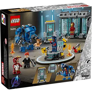 Kocke Super Heroes Iron Manov laboratorij: Dvorana oklopa 76315