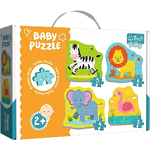 Trefl baby sestavljanka živali 36073