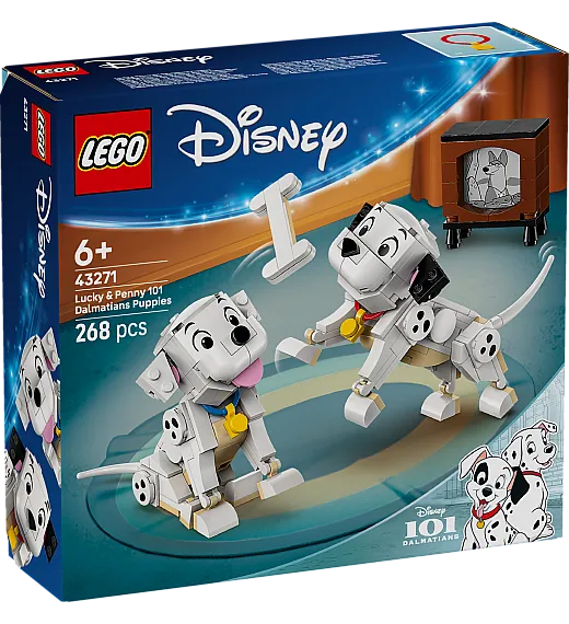 Lego® Disney Classic 43271 Mladička Lucky in Penny 101 dalmatinec Lego