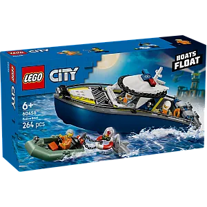Lego® City 60456 Pregon s policijskim čolnom