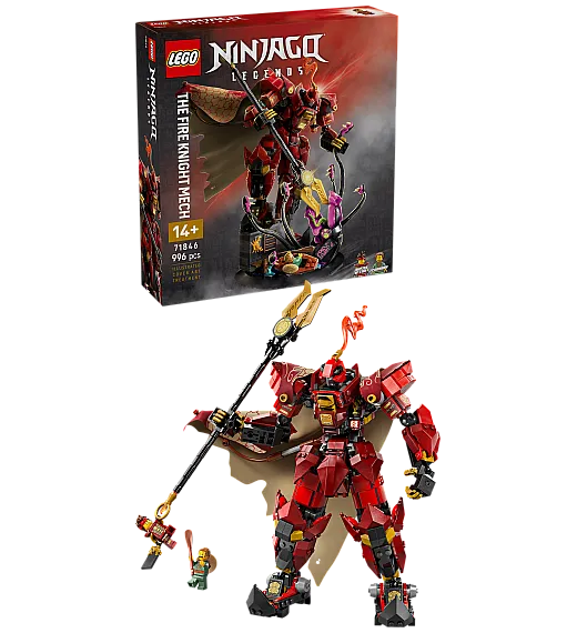 Lego® Ninjago® 71846 Robotski oklep ognjenega viteza Lego