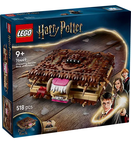 Lego® Harry Potter™ 76449 Hlastajoča pošastna knjiga o pošastih Lego