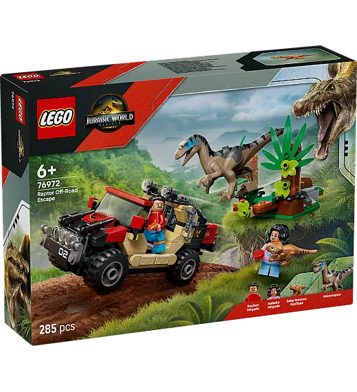 Lego® Jurassic World™ 76972 Terenski pobeg pred raptorko Lego