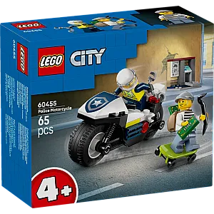 Lego® City 60455 Pregon s policijskim motorjem