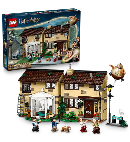 Lego® Harry Potter™ 76451 Ulica ružmarina: posjet tetki Marge Lego