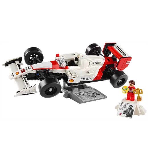 Lego kocke Icons McLaren MP4/4 i Ayrton Senna 10330