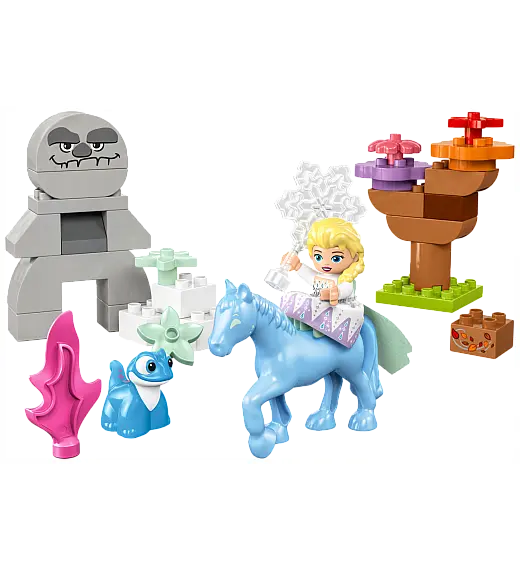 Lego kocke Duplo Elza i Bruni u začaranoj šumi 10418