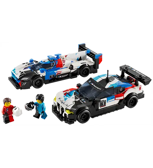 Lego kocke Speed Champions Trkaći automobili BMW M4 GT3 i BMW M Hybrid V8 76922