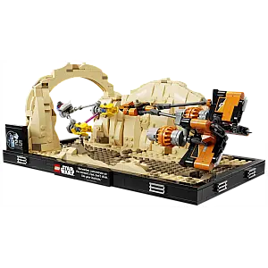 Lego kocke Star Wars Diorama Mos Espa Podrace 75380
