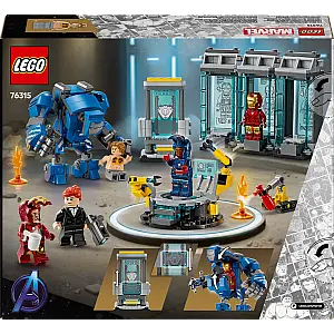 Kocke Super Heroes Iron Manov laboratorij: Dvorana oklopa 76315