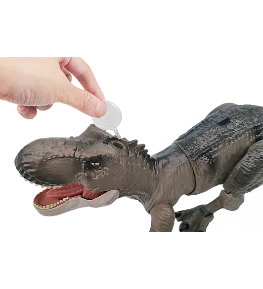 Free 2 Play Mega Tiranozaver Rex na daljinsko upravljanje, s paro, z zvočnimi in svetlobnimi efekti Free 2 Play
