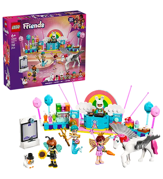 Lego® Friends 42661 Zabava v maskah s samorogom in dobro vilo Lego