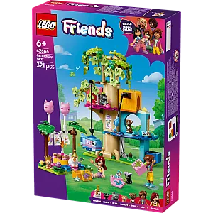 Lego® Friends 42666 Mačja rojstnodnevna zabava in hiša na drevesu