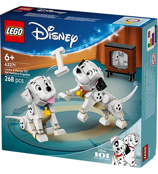 Lego® Disney Classic 43271 Mladička Lucky in Penny 101 dalmatinec Lego