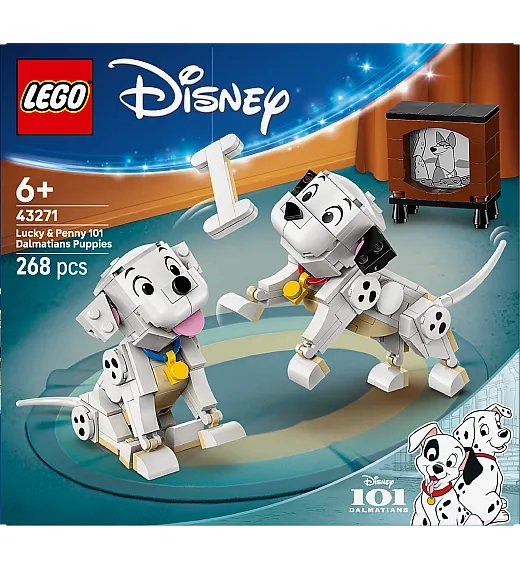 Lego® Disney Classic 43271 Mladička Lucky in Penny 101 dalmatinec Lego