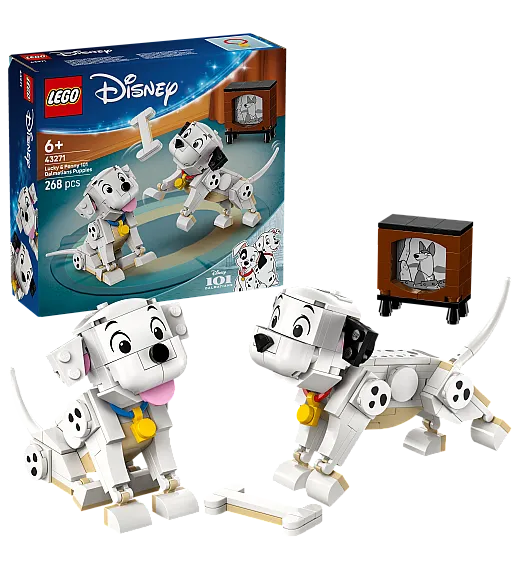Lego® Disney Classic 43271 Mladička Lucky in Penny 101 dalmatinec Lego