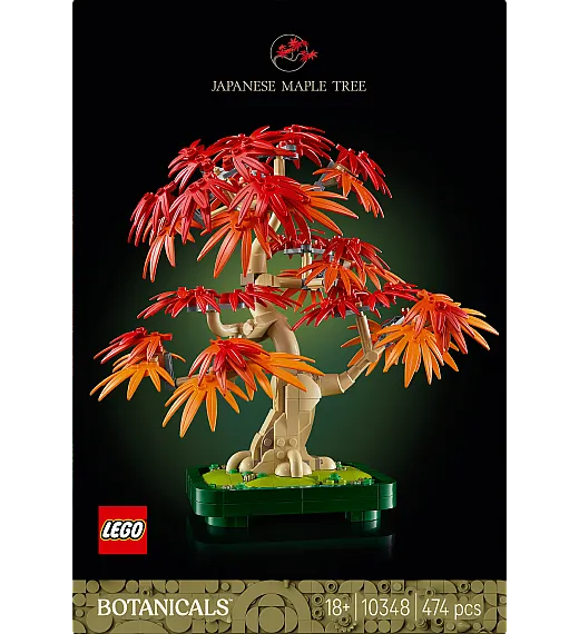 LEGO® Botanicals 10348 Bonsai japanski crveni javor Lego