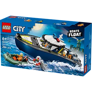 Lego® City 60456 Pregon s policijskim čolnom