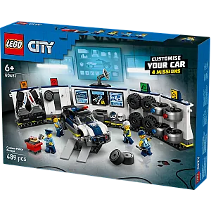 Lego® City 60457 Avtomehanična delavnica za prilagajanje policijskih avtomobilov