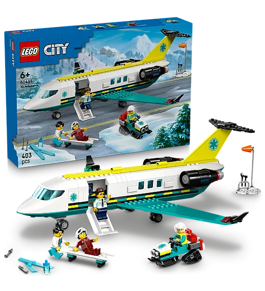 Lego® City 60465 Reševalno letalo za nujne primere Lego