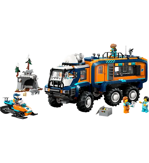 Lego® City 60471 Tovornjak z znanstvenim laboratorijem za arktične raziskovalce Lego