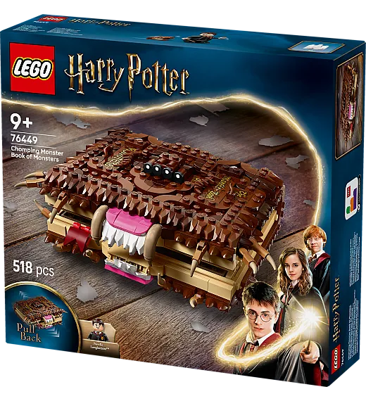 Lego® Harry Potter™ 76449 Hlastajoča pošastna knjiga o pošastih Lego
