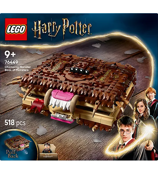 Lego® Harry Potter™ 76449 Hlastajoča pošastna knjiga o pošastih Lego