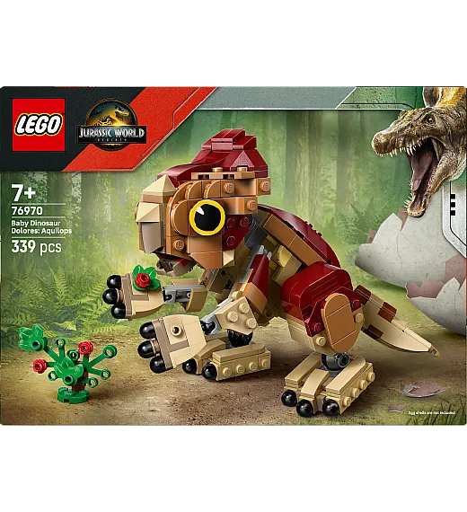 Lego® Jurassic World™ 76970 Dinozavrski mladič Dolores: akvilops Lego