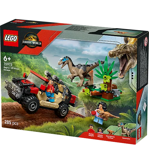 Lego® Jurassic World™ 76972 Terenski pobeg pred raptorko Lego