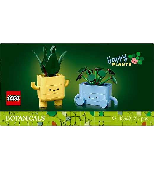 LEGO® Botanicals 10349 Sretni biljkici Lego