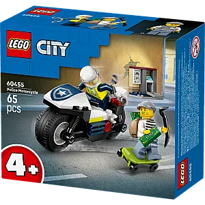 Lego® City 60455 Pregon s policijskim motorjem