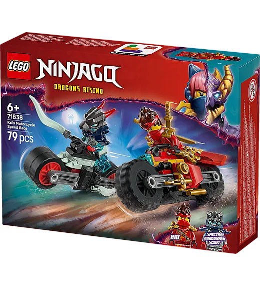 Lego® Ninjago® 71838 Kaijeva dirka z motorjem Lego