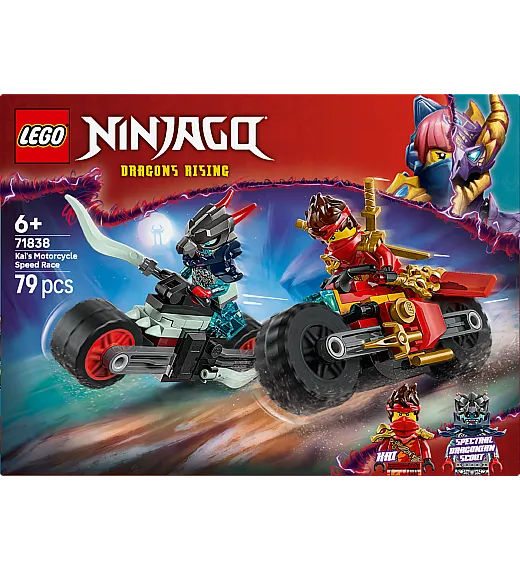Lego® Ninjago® 71838 Kaijeva dirka z motorjem Lego