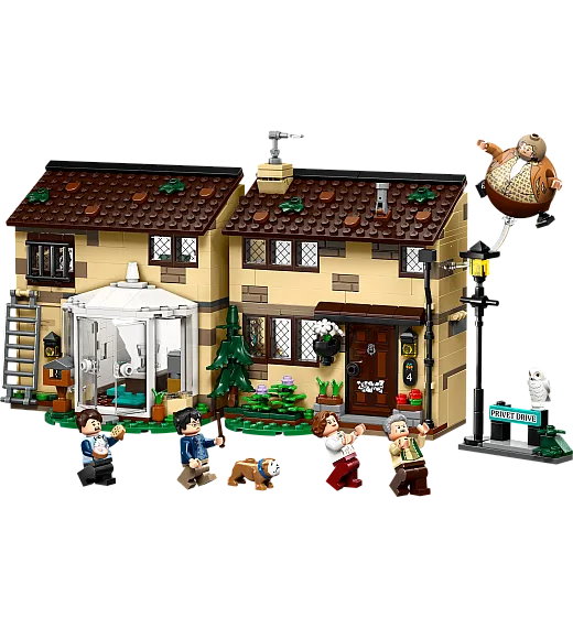 Lego® Harry Potter™ 76451 Ulica ružmarina: posjet tetki Marge Lego
