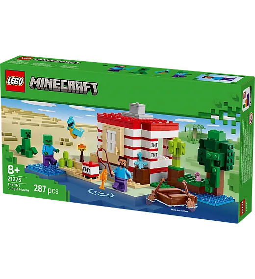 Lego® Minecraft® 21275 Džungelska hiša TNT Lego