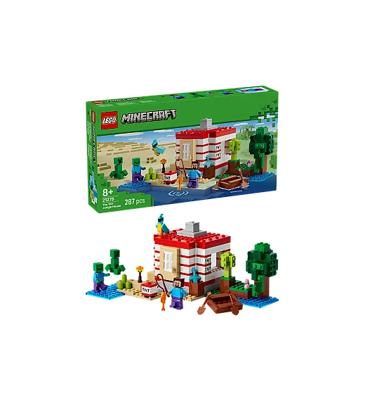 Lego® Minecraft® 21275 Džungelska hiša TNT Lego