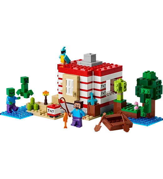 Lego® Minecraft® 21275 Džungelska hiša TNT Lego