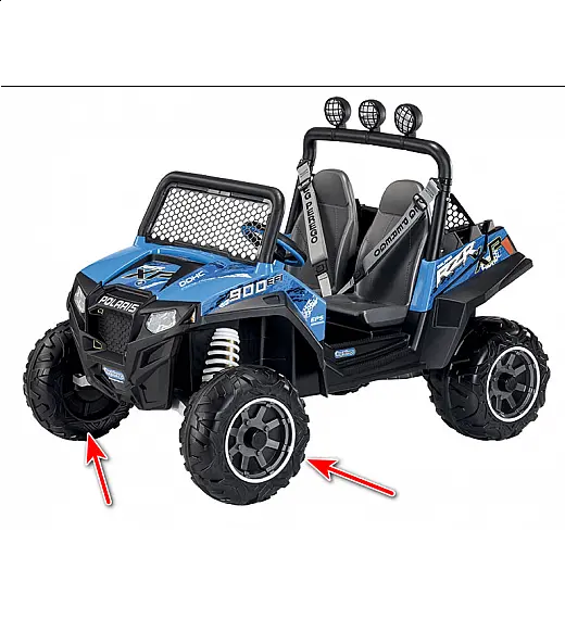 Prednja kolesa za Polaris Ranger RZR 900 Blue Peg Perego