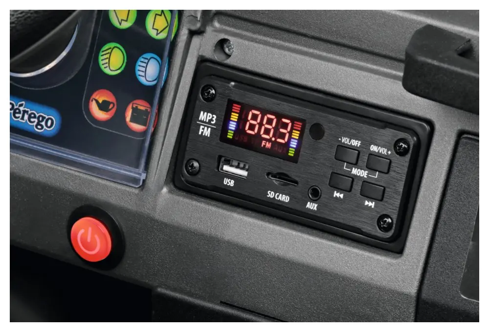 Radio, mp3, aux...