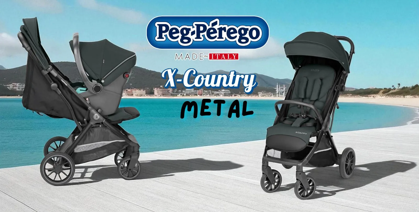 Peg Perego X-Country, boja Metal Peg Perego X-Country, boja Metal