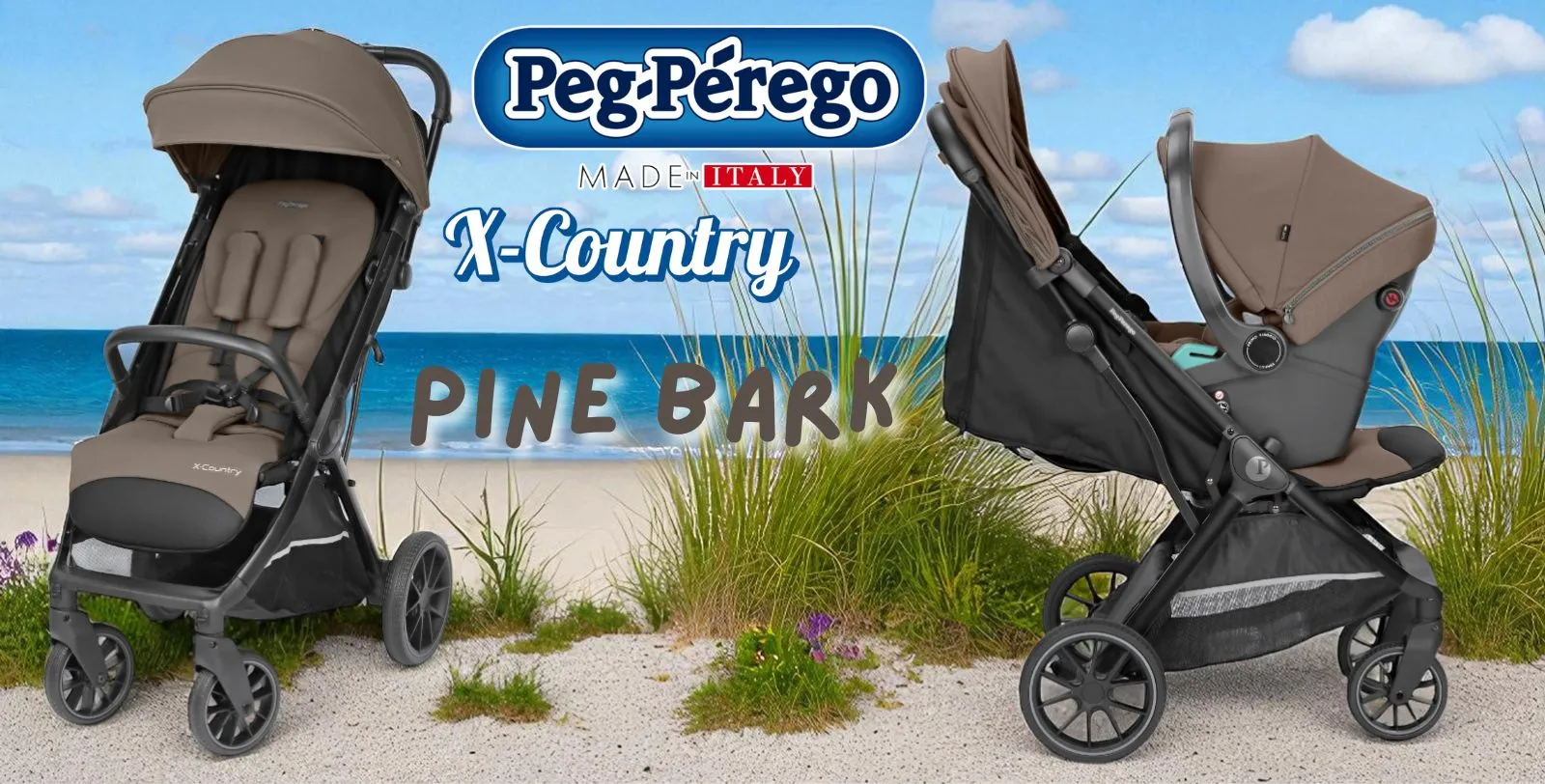 Peg Perego X-Country, boja Pine bark Peg Perego X-Country, boja Pine bark